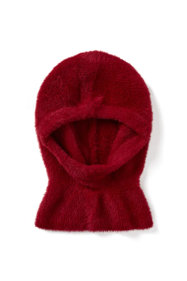 Hairy Balaclava Red