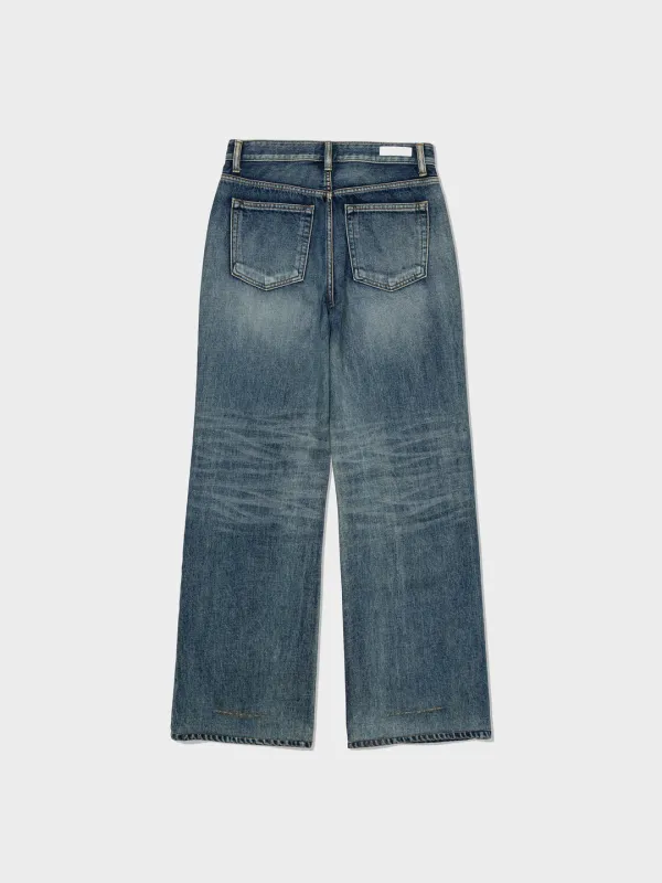Relaxed Fit Jeans_Dark Blue