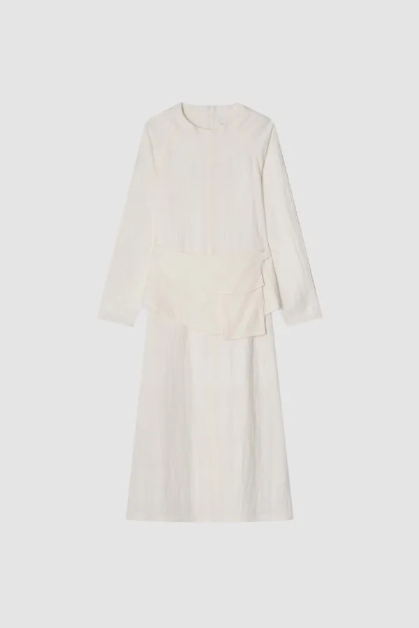 Belted One-Piece_Ivory