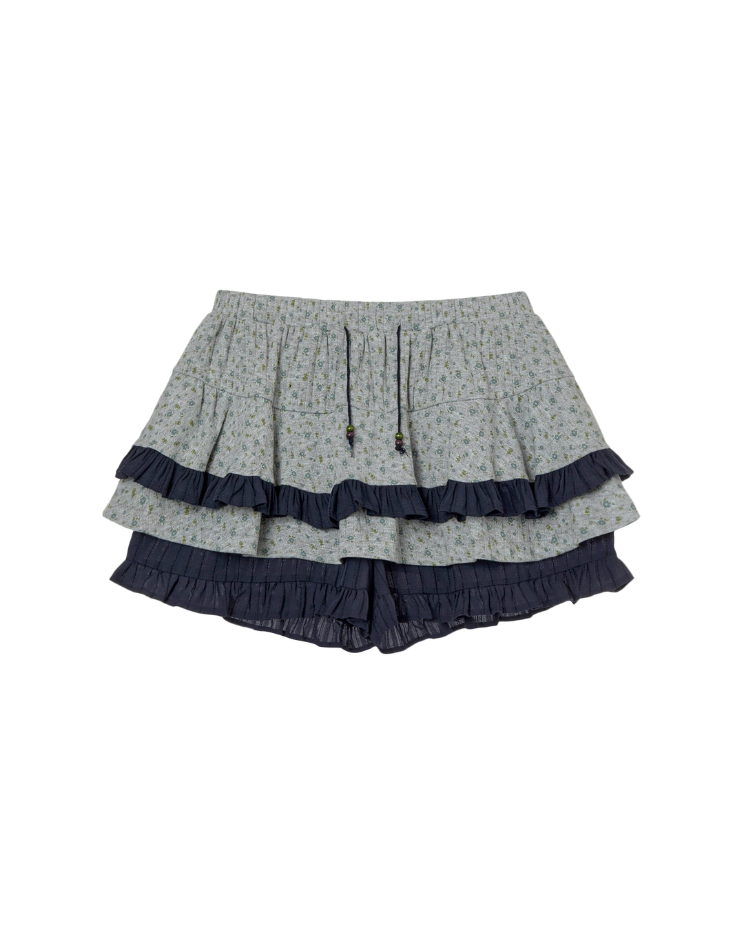 에이이에이이 SKIRT MINI SHORTS [MELANGE GREY] 상품 이미지 1