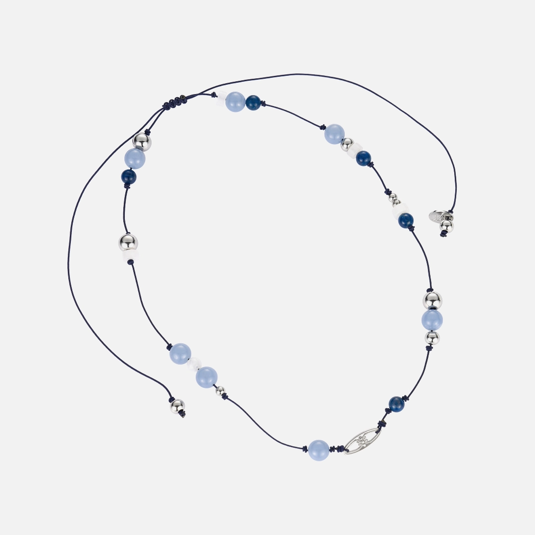 엔프프 moonlake gem necklace-blue 상품 이미지 3