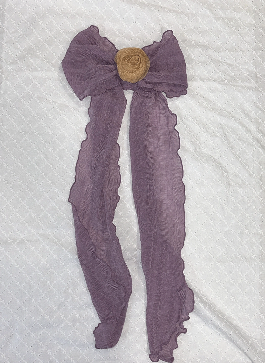 루루서울 My Rose Scarf (Purple) 상품 이미지 2