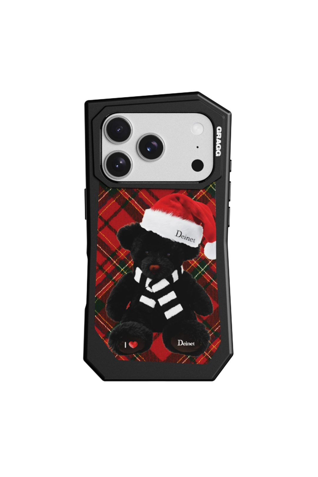 다이닛 [DEINET X GRAGG] MAGSAFE LANDING CORNER CASE - SANTA BEAR IN 17 상품 이미지 1