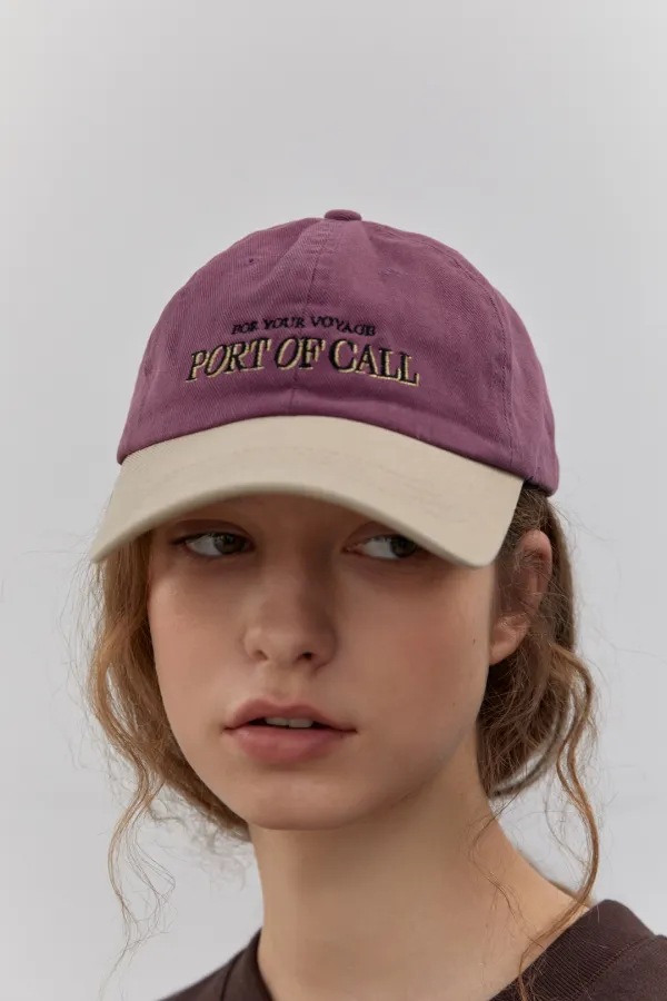 Vintage logo ball-cap_남/여 공용