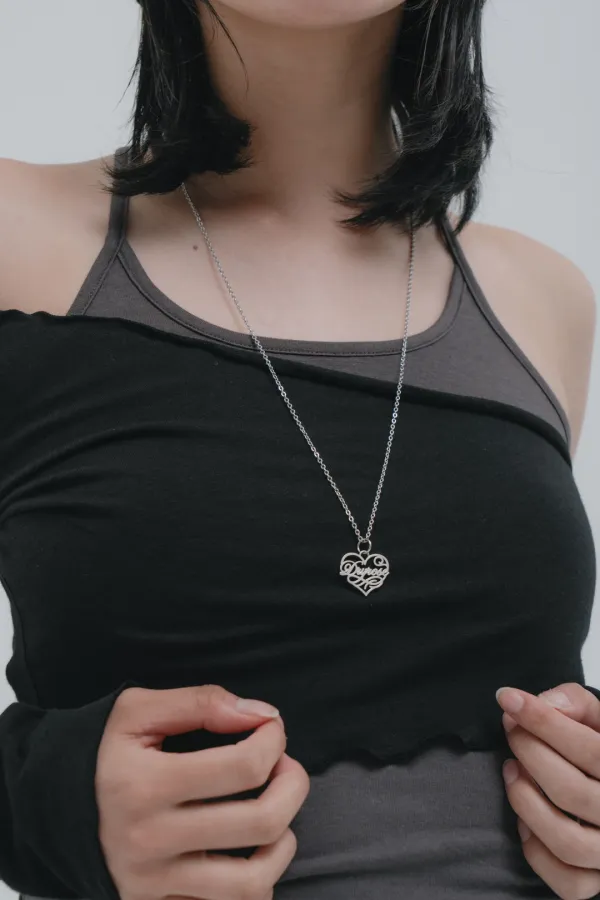 [Restock] DRYROSE HEART NECKLACE