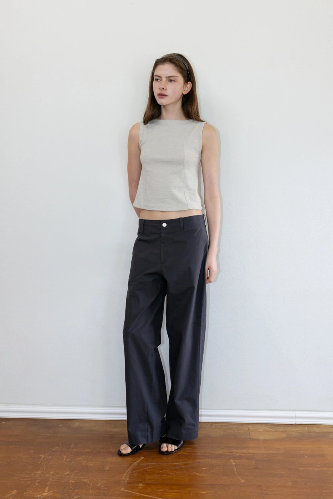 더릴 Blair Boat Sleeveless_Light Beige 상품 이미지 2