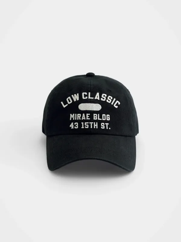 [Exclusive] Mirae Cotton Lc Cap_Black