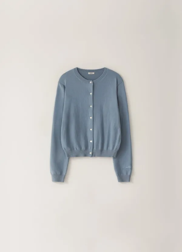 [Limited] Modern Button Cardigan - Blue