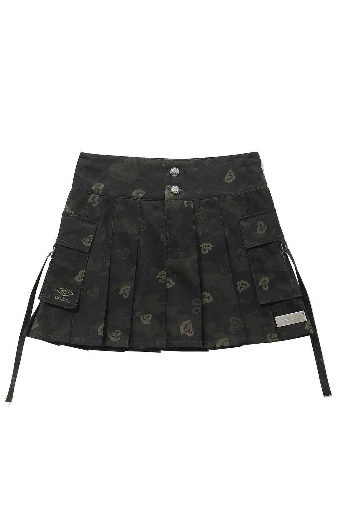 와이이이엘 [UMB X LEEY] Cargo Mini Skirt Khaki 상품 이미지 3