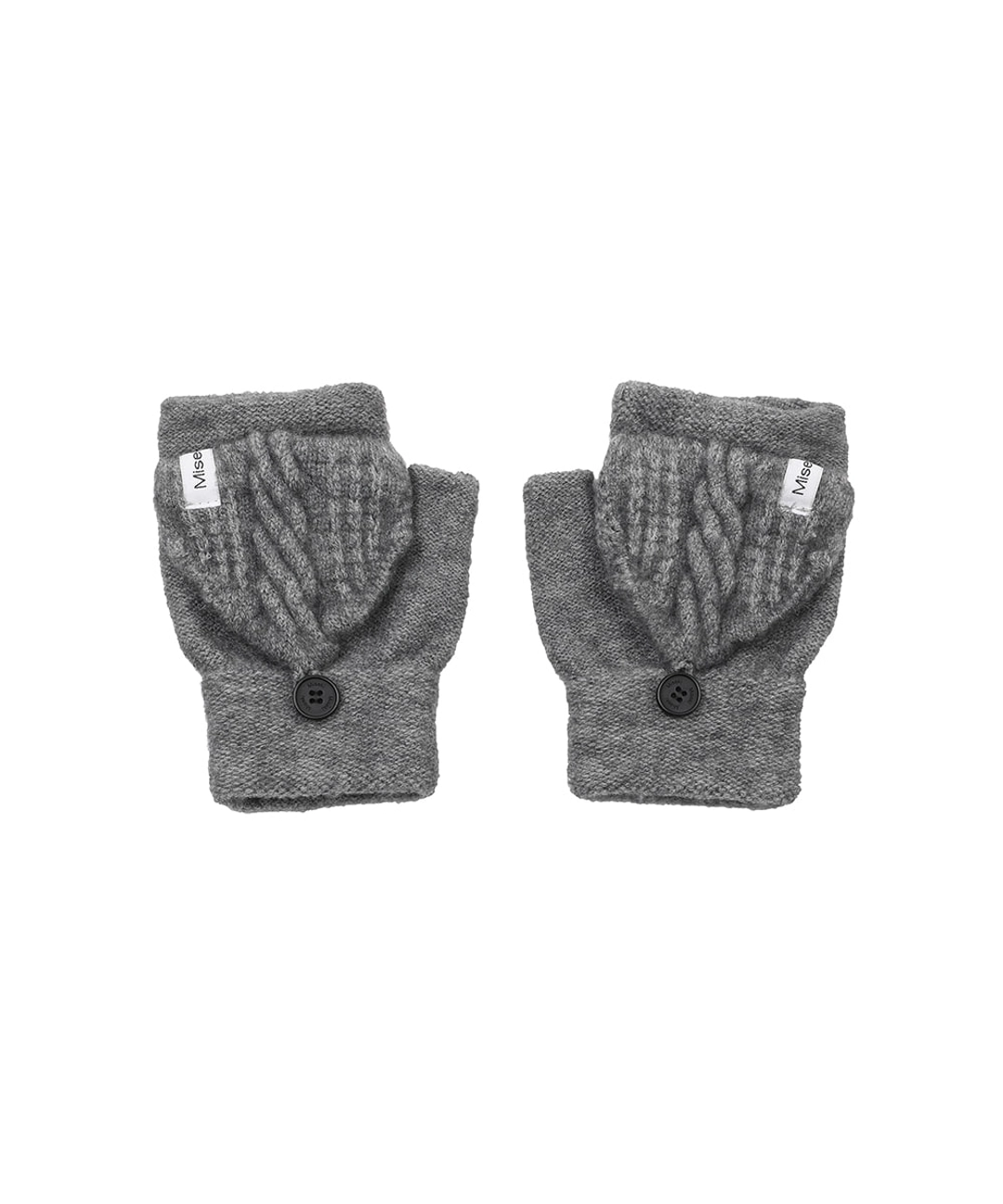 미세키서울 Flip-top gloves GREY 상품 이미지 1