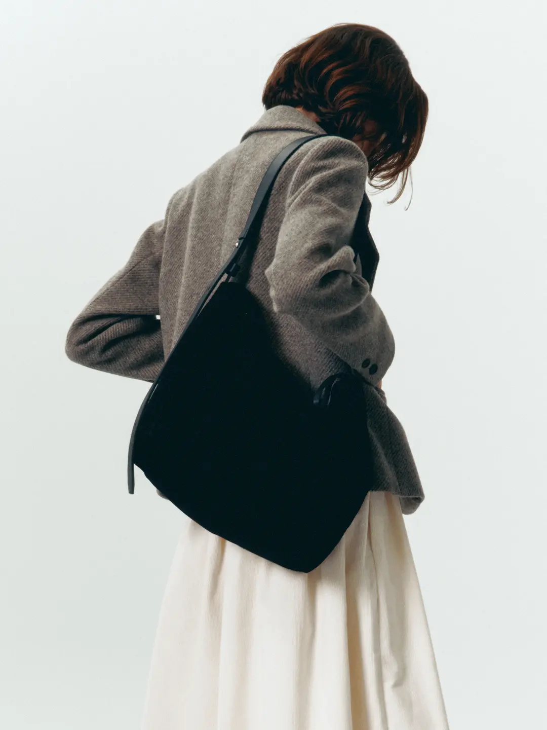 리볼드 Suede 2-Way Bag_(Black) 상품 이미지 1