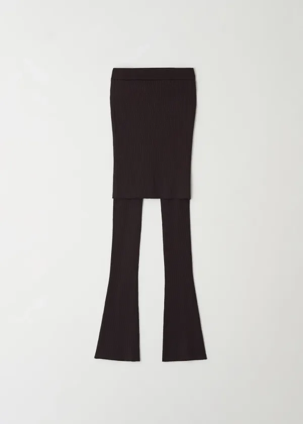 SKIRT LEGGINGS KNIT (2COLOR)