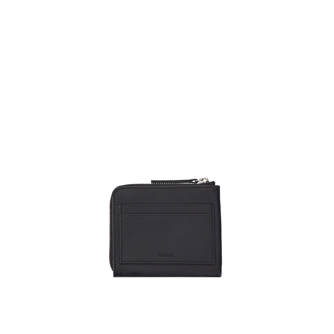 분크 Perfec Slim Zipper Half Wallet (퍼펙 슬림 지퍼 반지갑) Black 상품 이미지 2