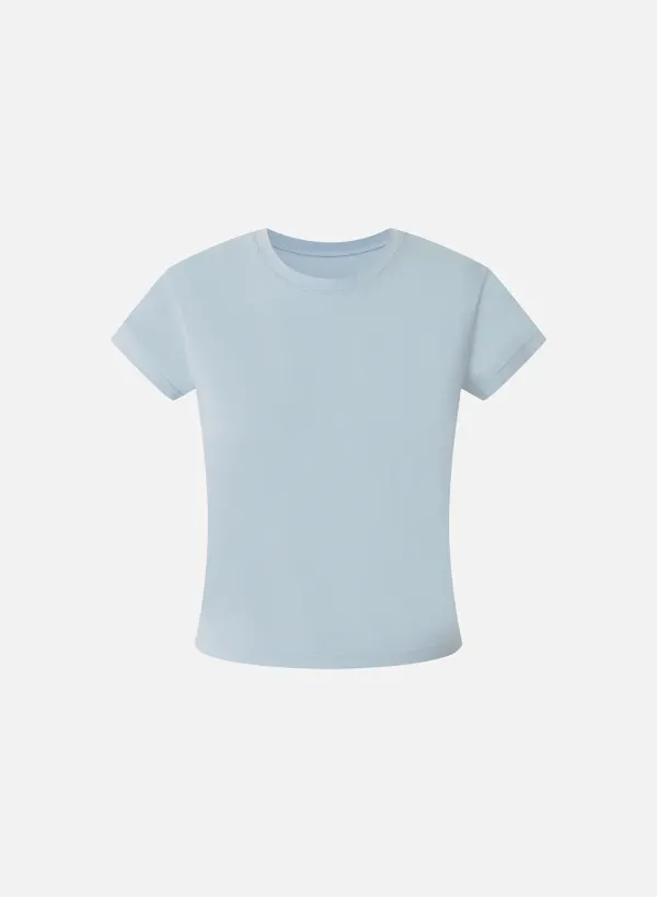 Jade crew neck T