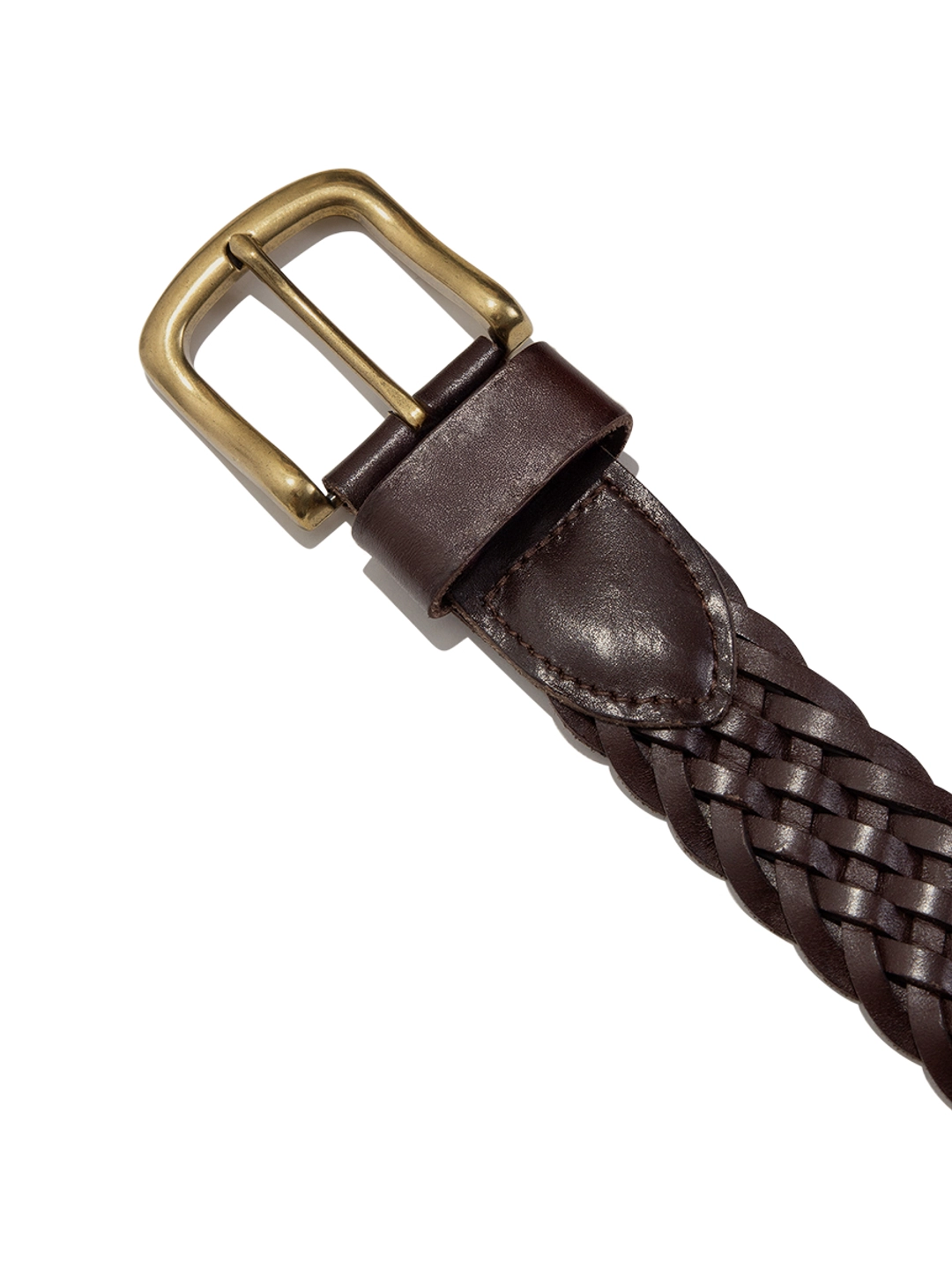 글로니 G CLASSIC BRAIDED BELT (BROWN) 상품 이미지 3