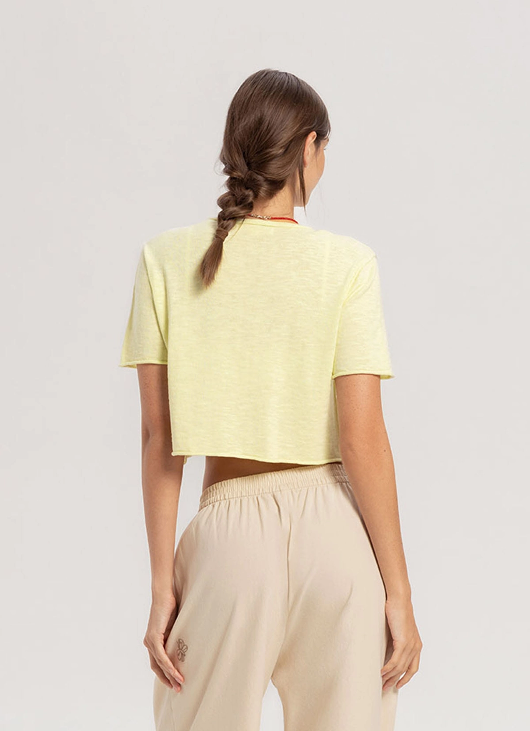 부디무드라 Linen half cardigan_Seafoam Green 상품 이미지 3