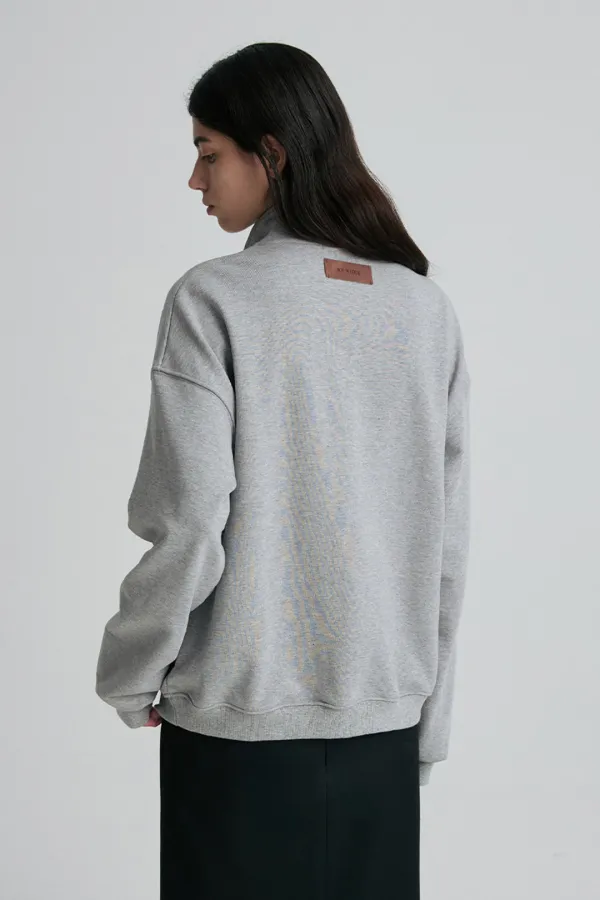 HALF-ZIP SWEATSHIRT