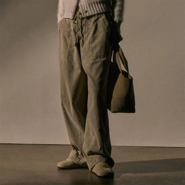 Corduroy Utility Pant - Silt Pigment