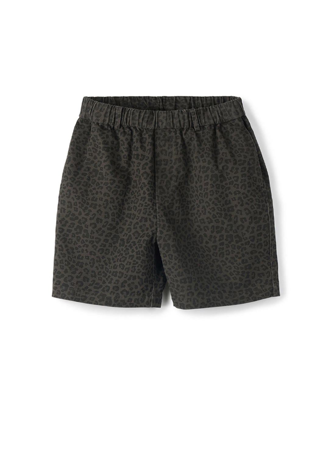 파르티멘토 Vintage Leopard Shorts_Charcoal 상품 이미지 1