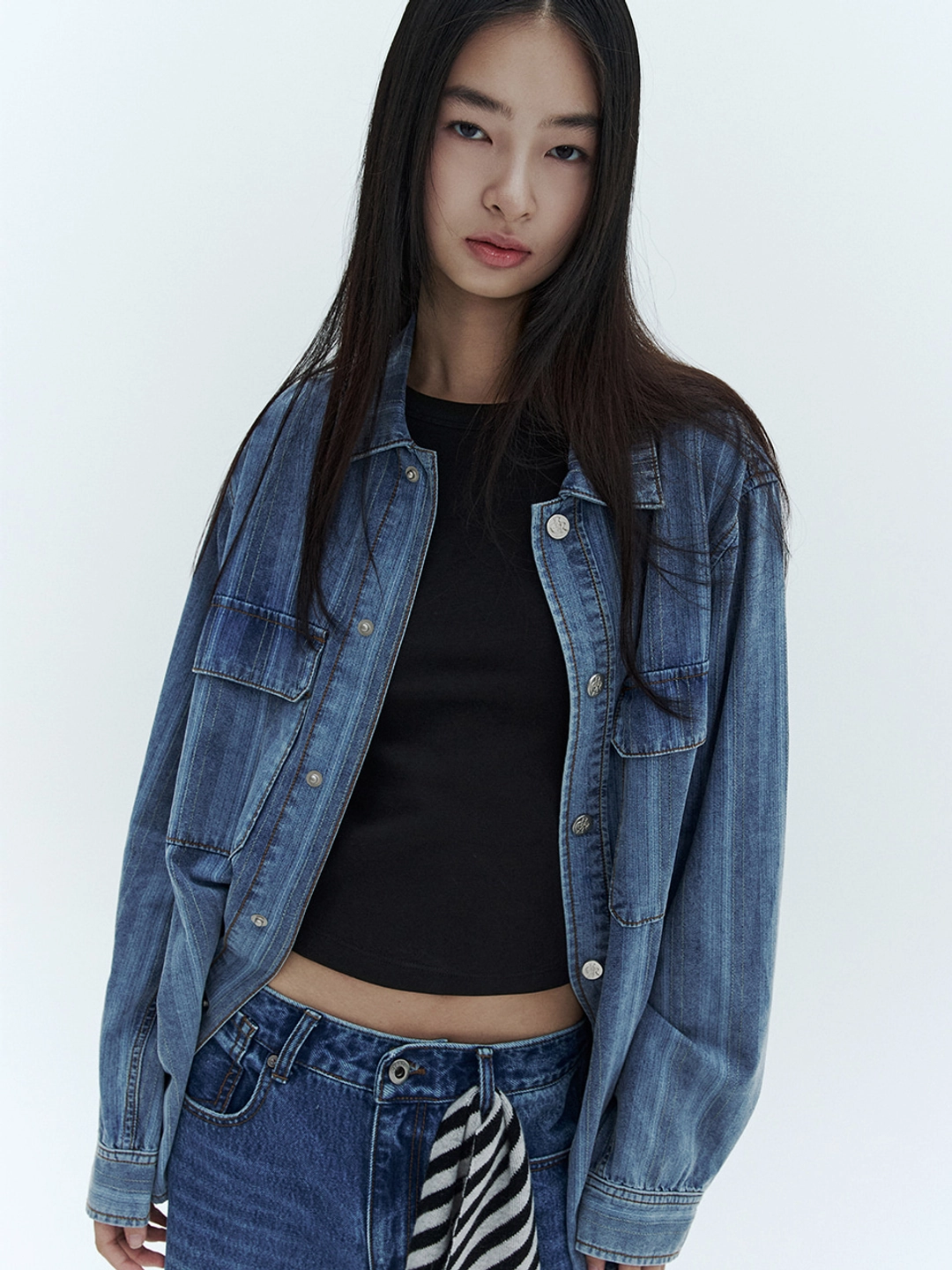 시티브리즈 로우 스트라이프 셔츠_STRIPE 상품 이미지 2