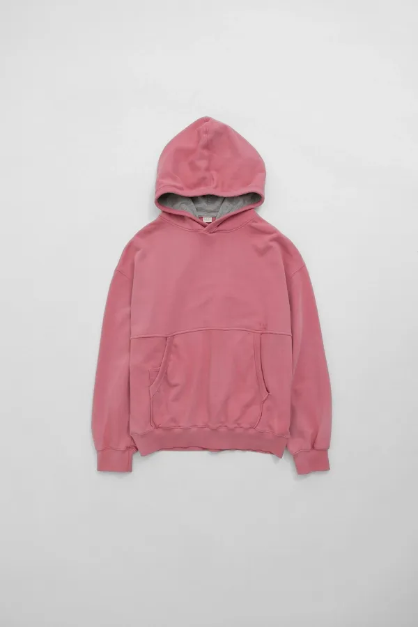 washed hoodie (pink)