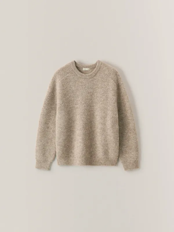 알파카 풀오버 니트_beige