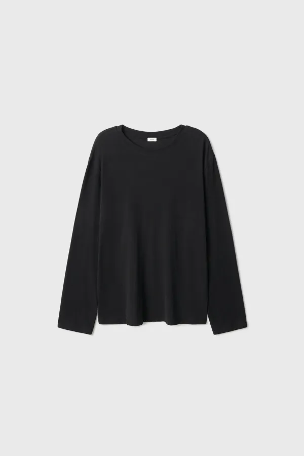 Standard Cotton Long Sleeve (Black)