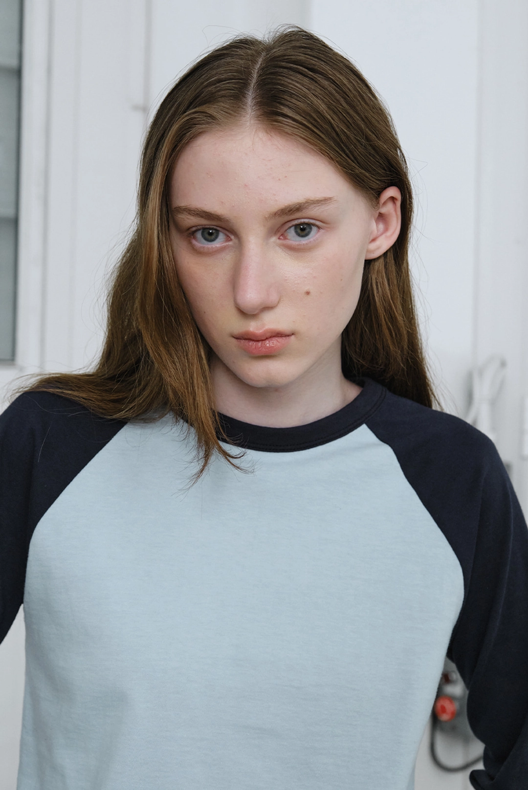브렌다 브렌든 greenwich raglan tee - navy 상품 이미지 2