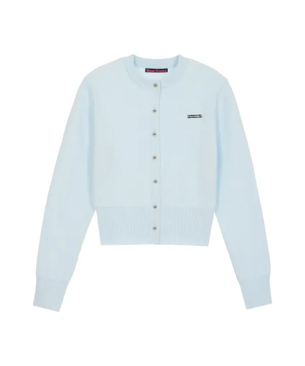 Nickel Round Cardigan [Sky Blue]