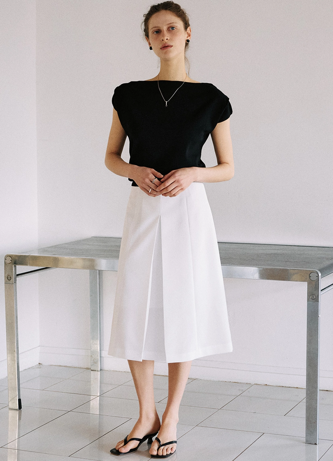 안젤로비안코 Roa Midi Skirt 상품 이미지 2