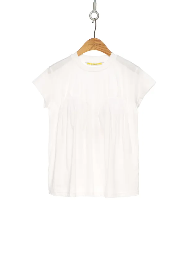 SS25 WHITE CONCEALED BRA TOP