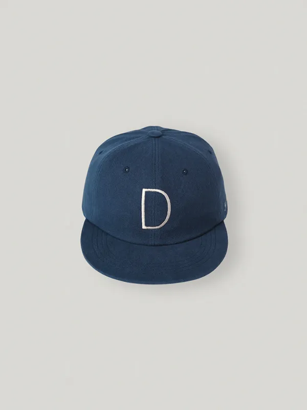 D Letter Ball Cap Blue - Smoothmood