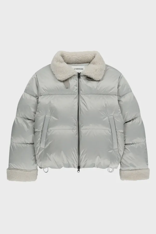 MUSTANG DOWN JACKET (PEARL GREY)