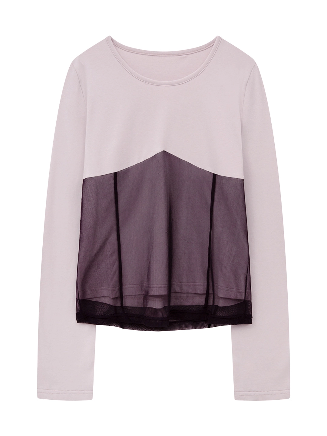 마가린핑거스 MESH LAYERED T-SHIRT (PURPLE) 상품 이미지 3