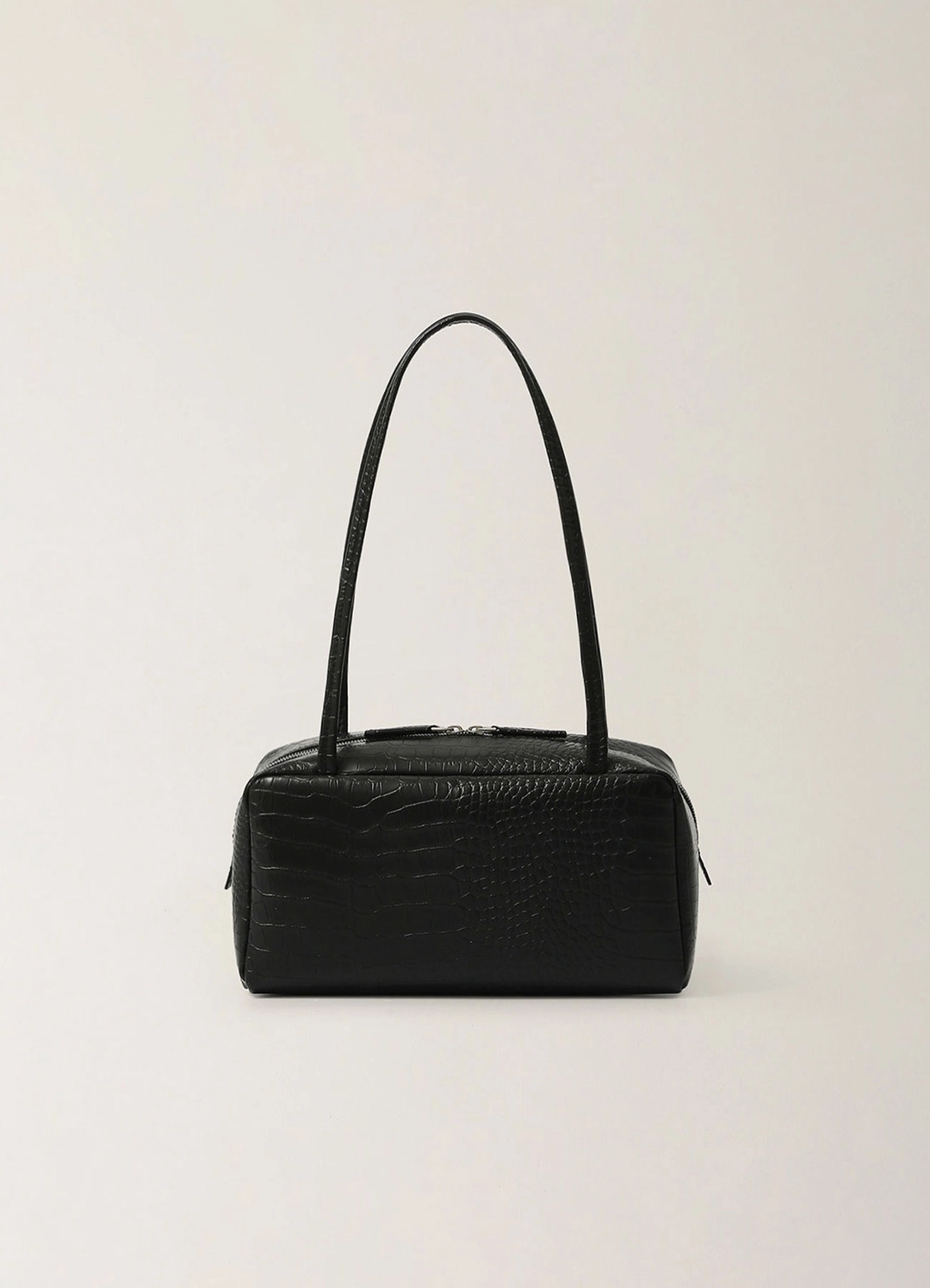 페블엠 Kate Tote Bag - Black Crocodile (11월 초 순차배송) 상품 이미지 1