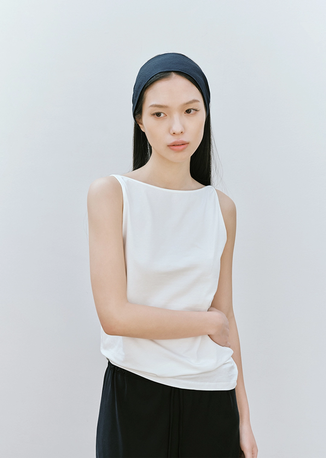 하베크 Lia cotton sleeveless / Ivory 상품 이미지 2