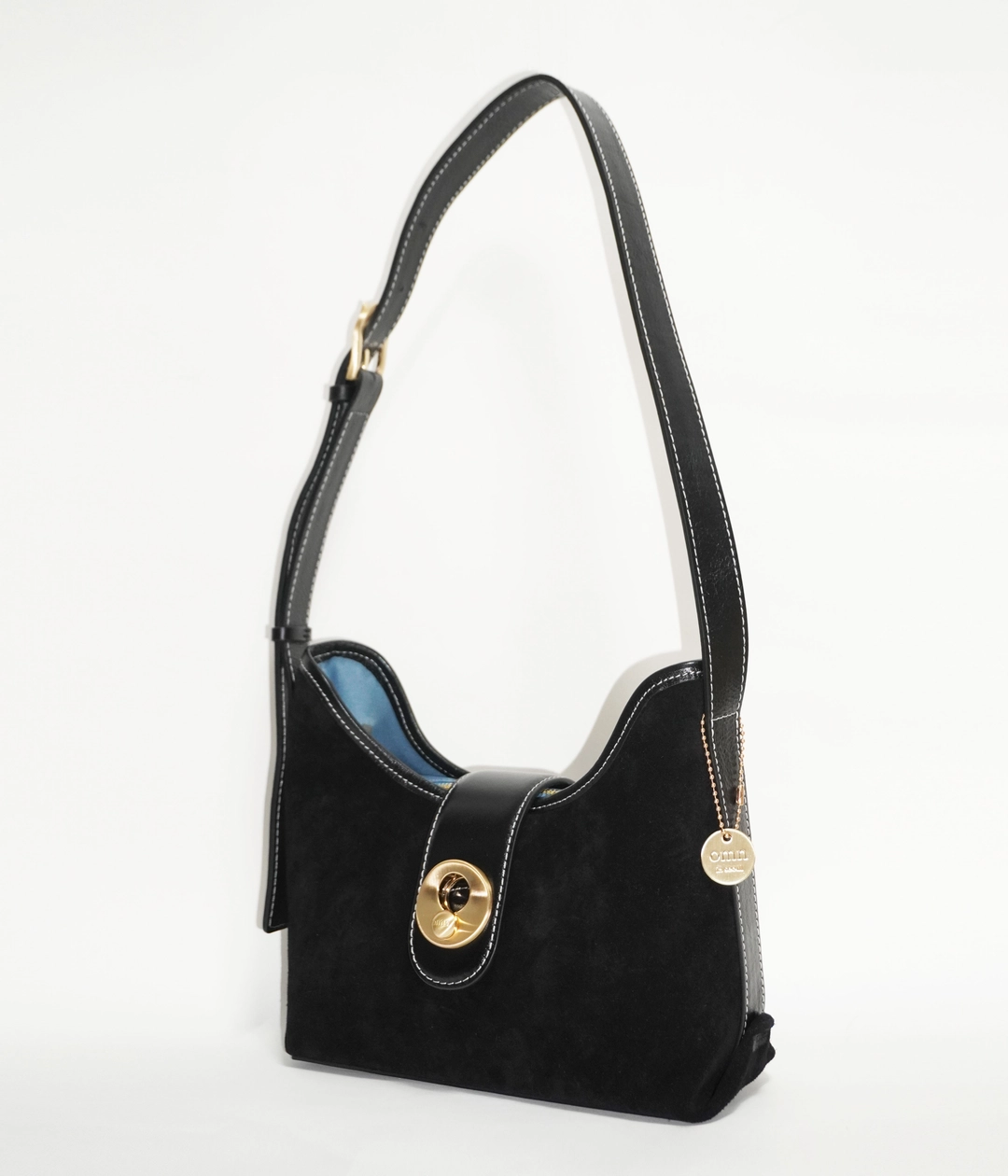 옴니포턴트 momentum tote bag(small) _Suede black 상품 이미지 1