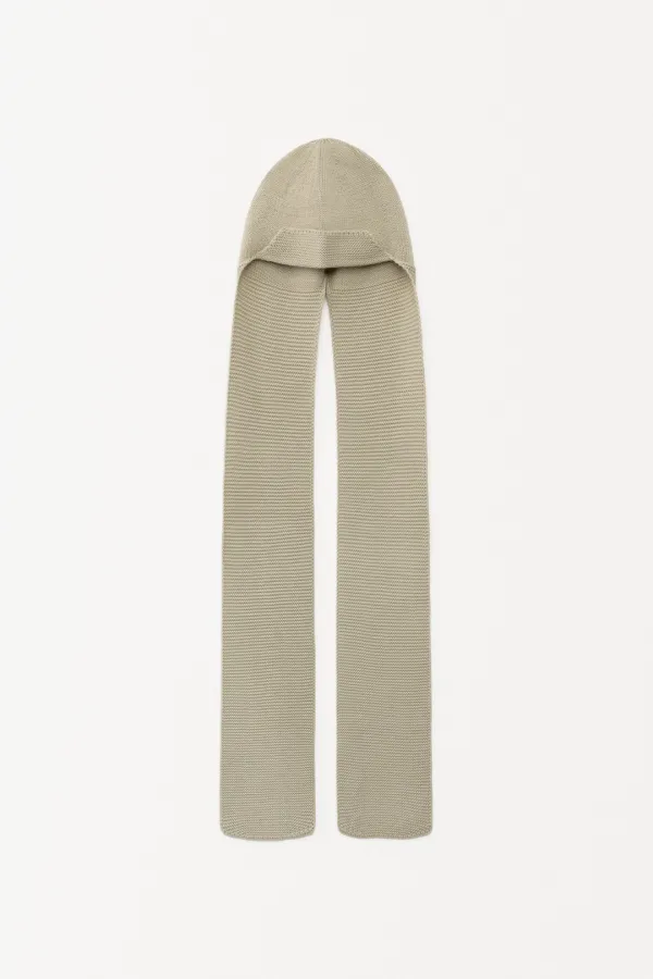 Aviator Hood Scarf beige