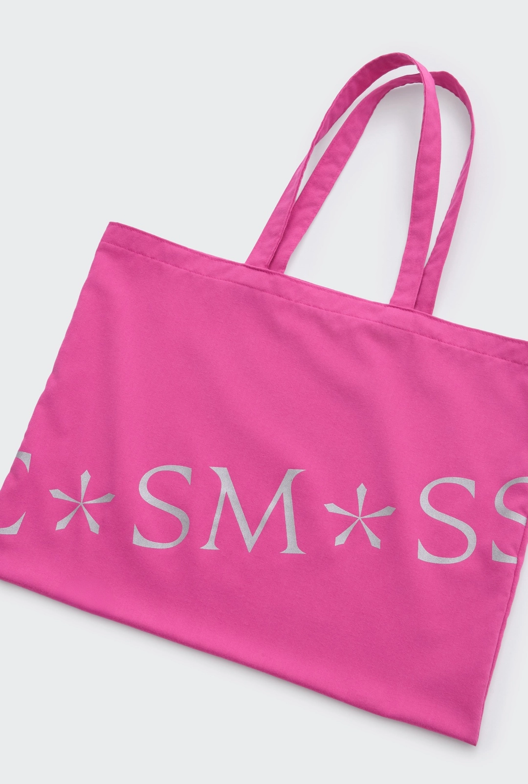 코스모스 METALLIC LOGO TOTE BAG (MAGENTA) 상품 이미지 2