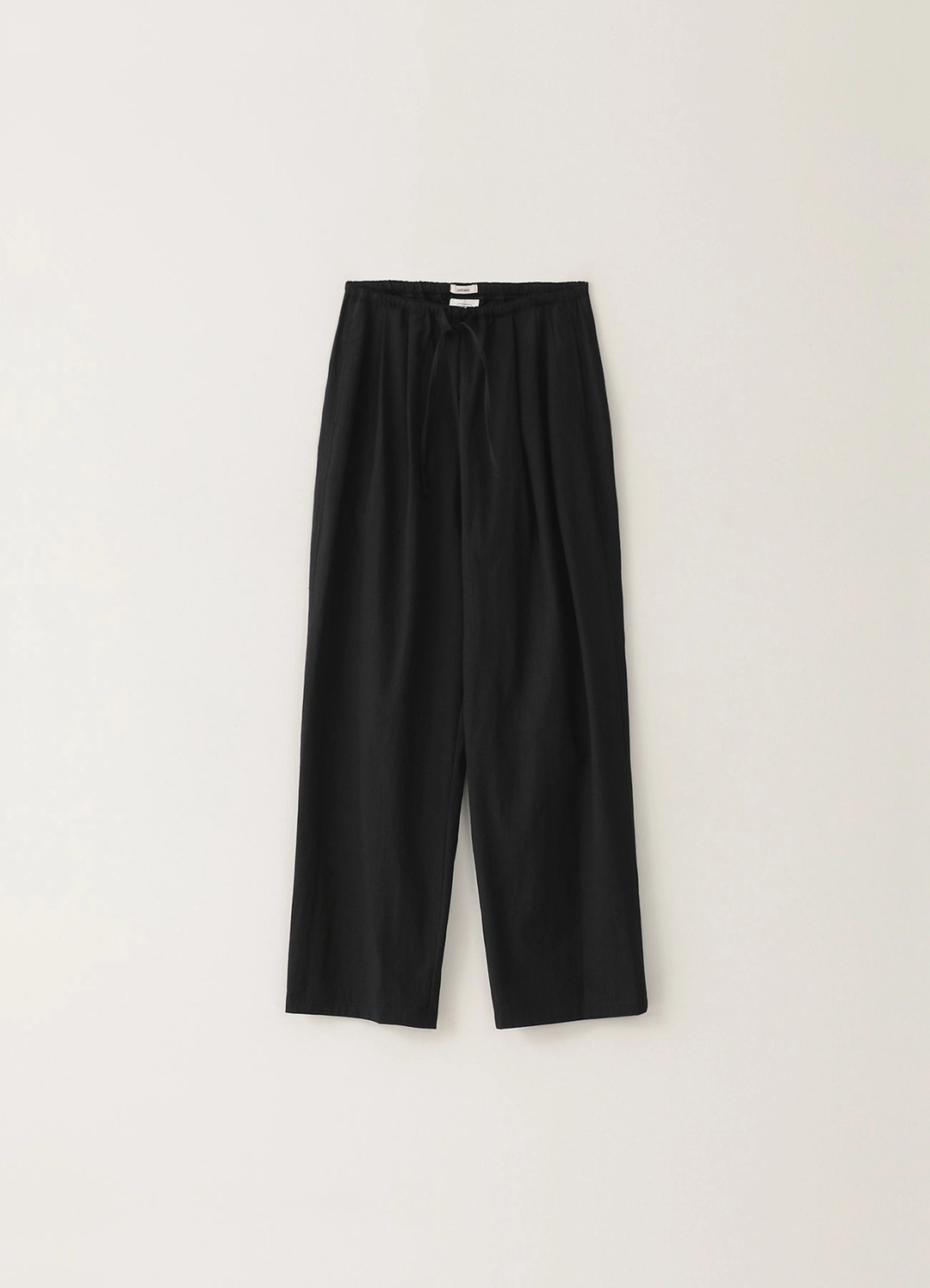 페블엠 [Refurb] Cotton String Pants - Black 상품 이미지 1