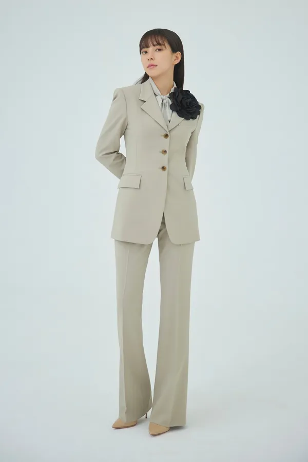 NO.20 JACKET - ASH BEIGE