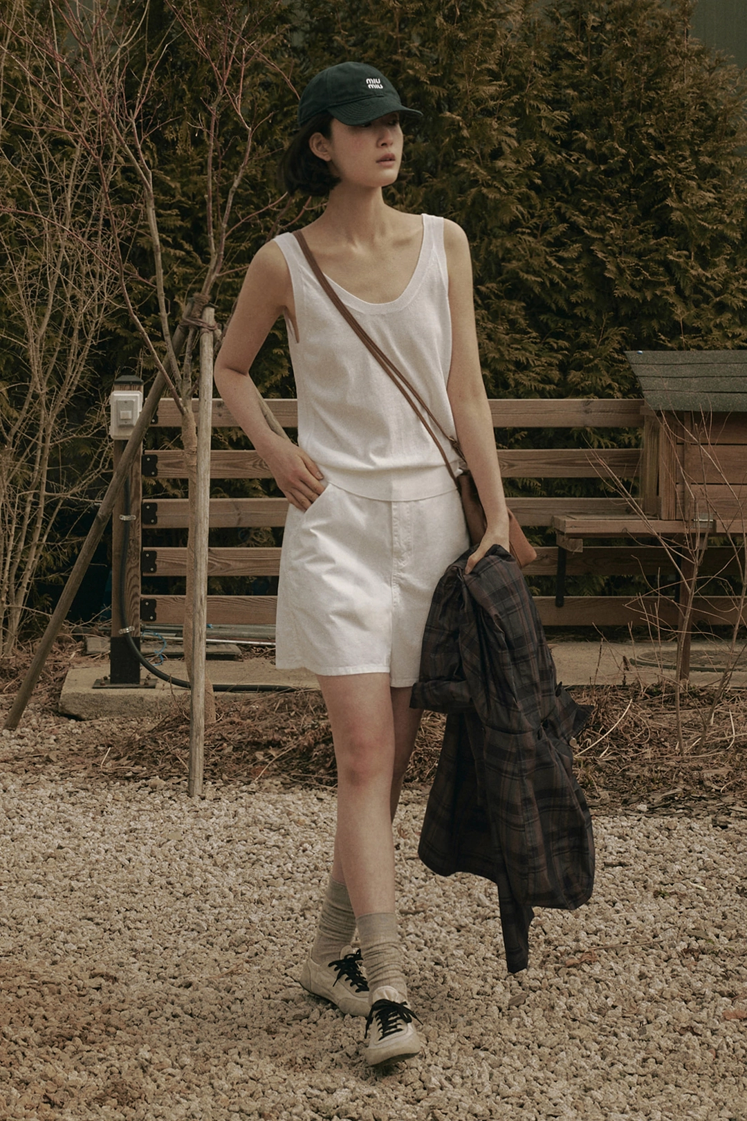 세이지먼트 KIER COTTON SHORT PANTS_WHITE 상품 이미지 2