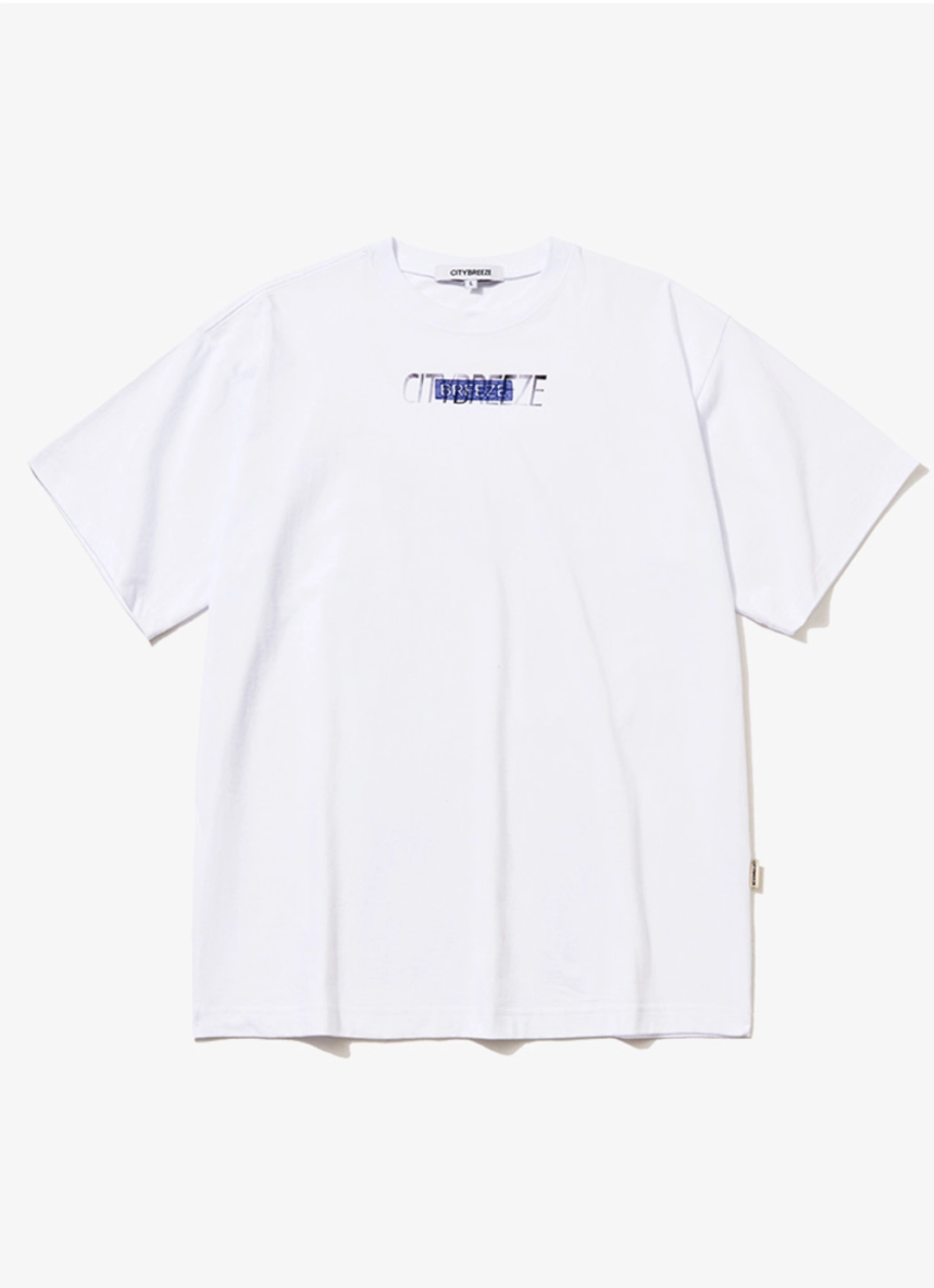 시티브리즈 시티 페이드 반팔 티셔츠_WHITE 상품 이미지 1