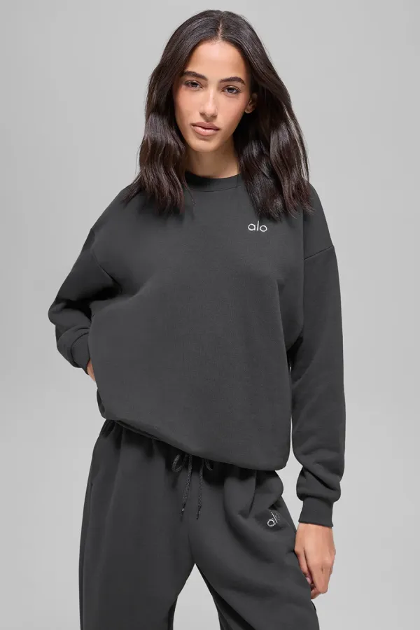 Accolade Crew Neck Pullover - Anthracite