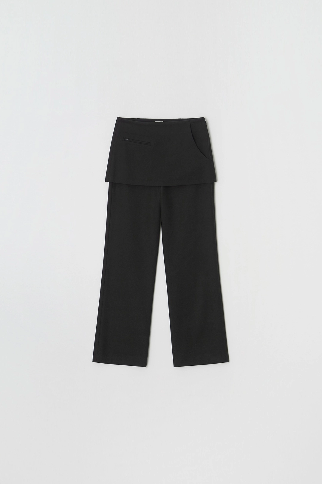 아뜰리에에디션 Zipper Pocket Skirt Pants (charcoal) 상품 이미지 1
