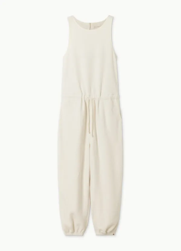 Fleece overalls_Turtledove