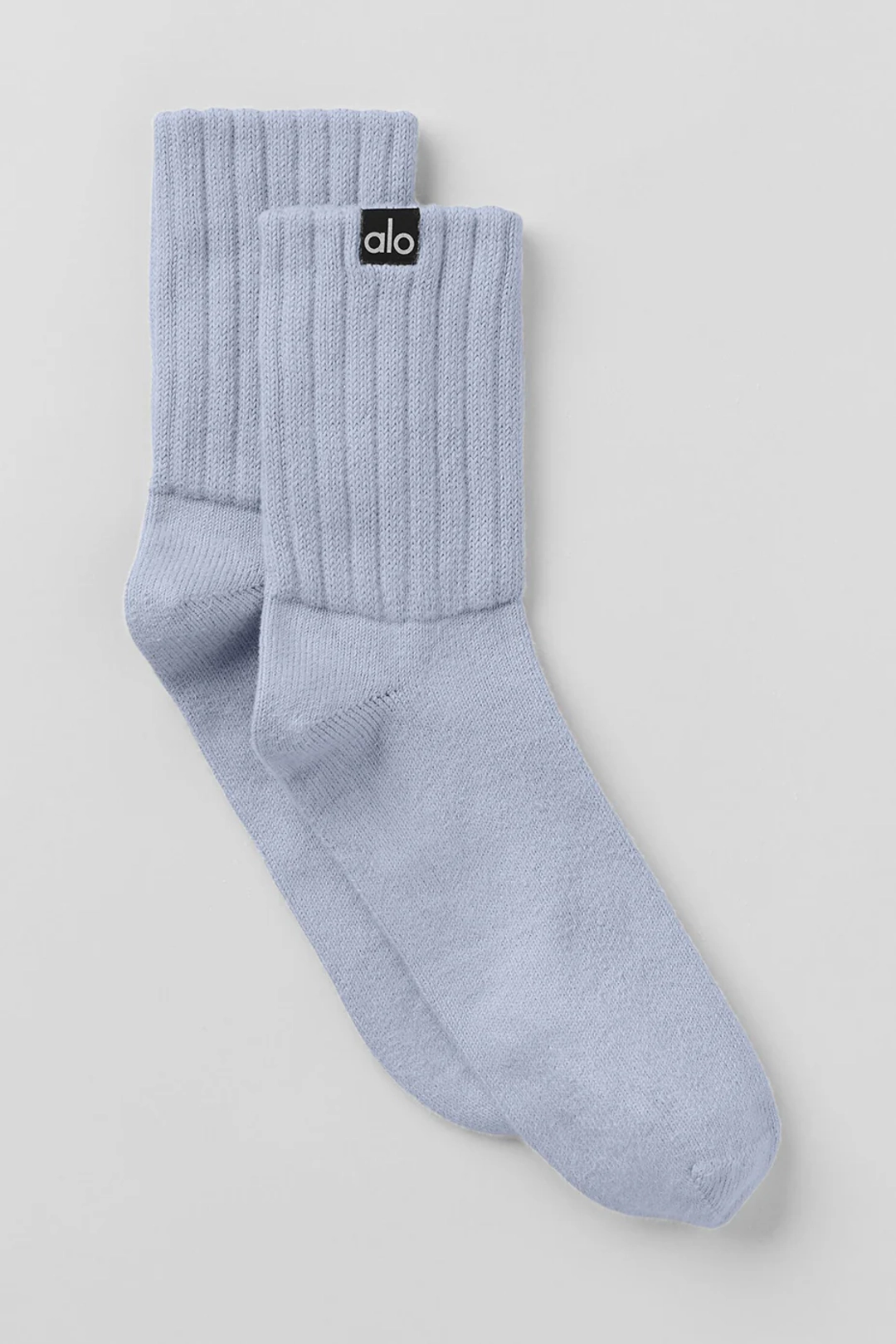 알로요가 Unisex Half-Crew Scrunch Sock - Winter Frost 상품 이미지 1
