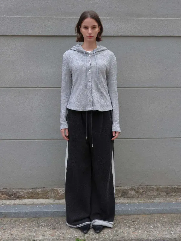 NUA DENIM SWEAT PANTS_CHARCOAL