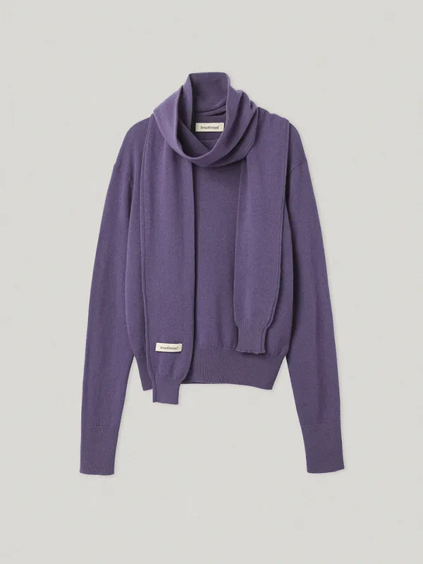 Verbena Scarf Knit Violet (2nd) - Smoothmood