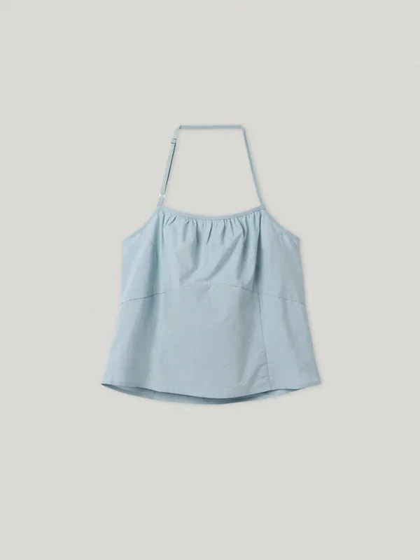 Teacup Halter Neck Top Baby Blue (2nd)